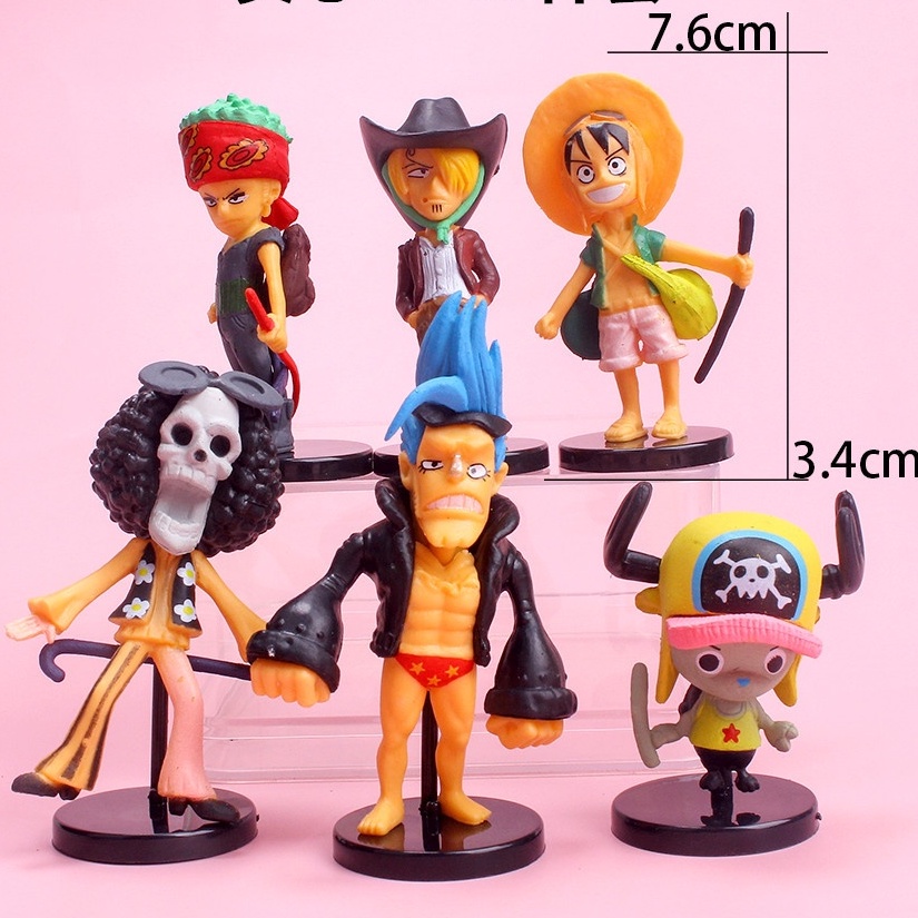 Mô Hình Chibi các nhân vật team Mũ Rơm – One Piece