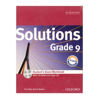 HOT - Bản đẹp - Combo 4 cuốn Solutions Grade 6, 7, 8, 9