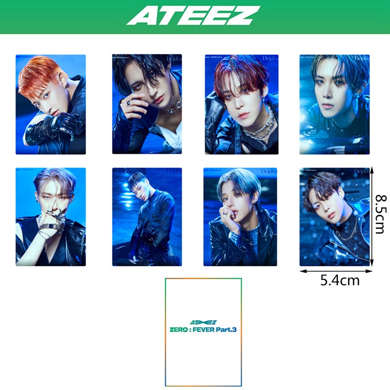 Bộ Thẻ Ảnh Lomo Nhóm Nhạc Ateez