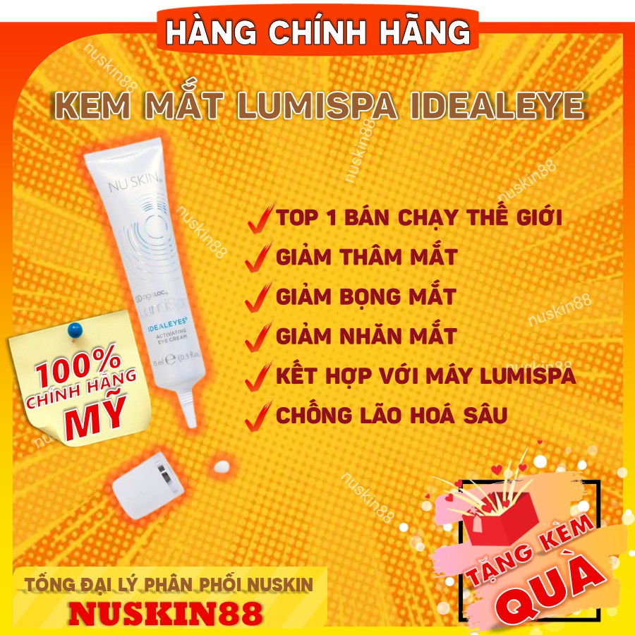 Kem Mắt Tru Face IdealEyes Giảm Thâm, Bọng, Nếp Nhăn Mắt