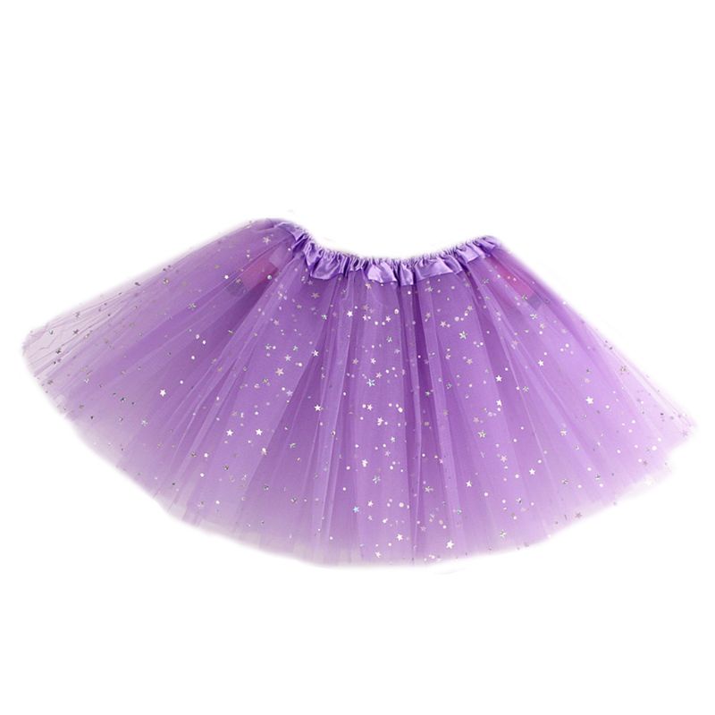 Chân Váy Tutu Nhiều Lớp Màu Sắc Lấp Lánh Dùng Để Múa Ba Lê Dành Cho Nữ