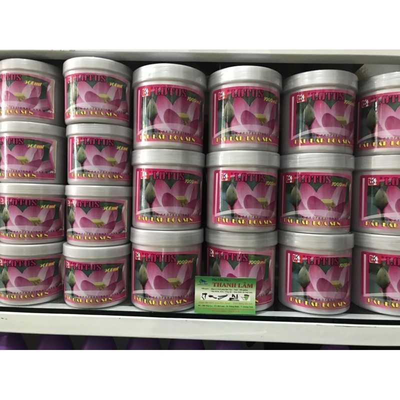 Hấp dầu xả tóc hương Hoa Sen 500ml - 1000ml
