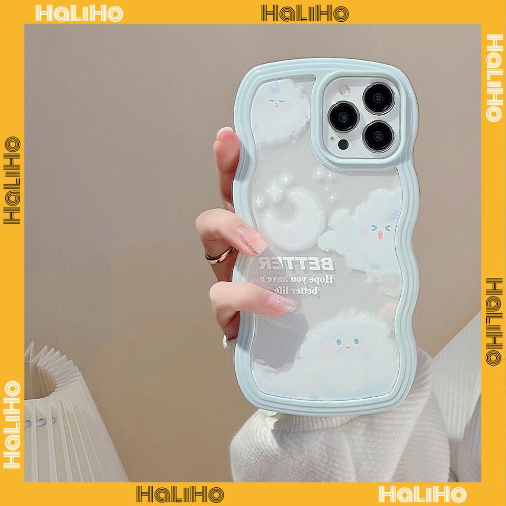 Ốp điện thoại silicone mềm khung gợn sóng màu kẹo thích hợp cho iPhone 11 Pro Max 13 Pro Max 12 Pro Max 7Plus xr XS Max