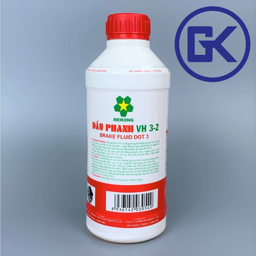 Dầu phanh DOT 3 VH 3-2 MEKONG