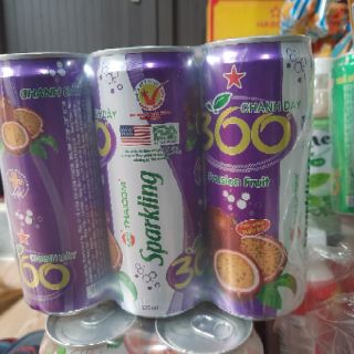 Nước ép chanh dây 360 lon 320ml