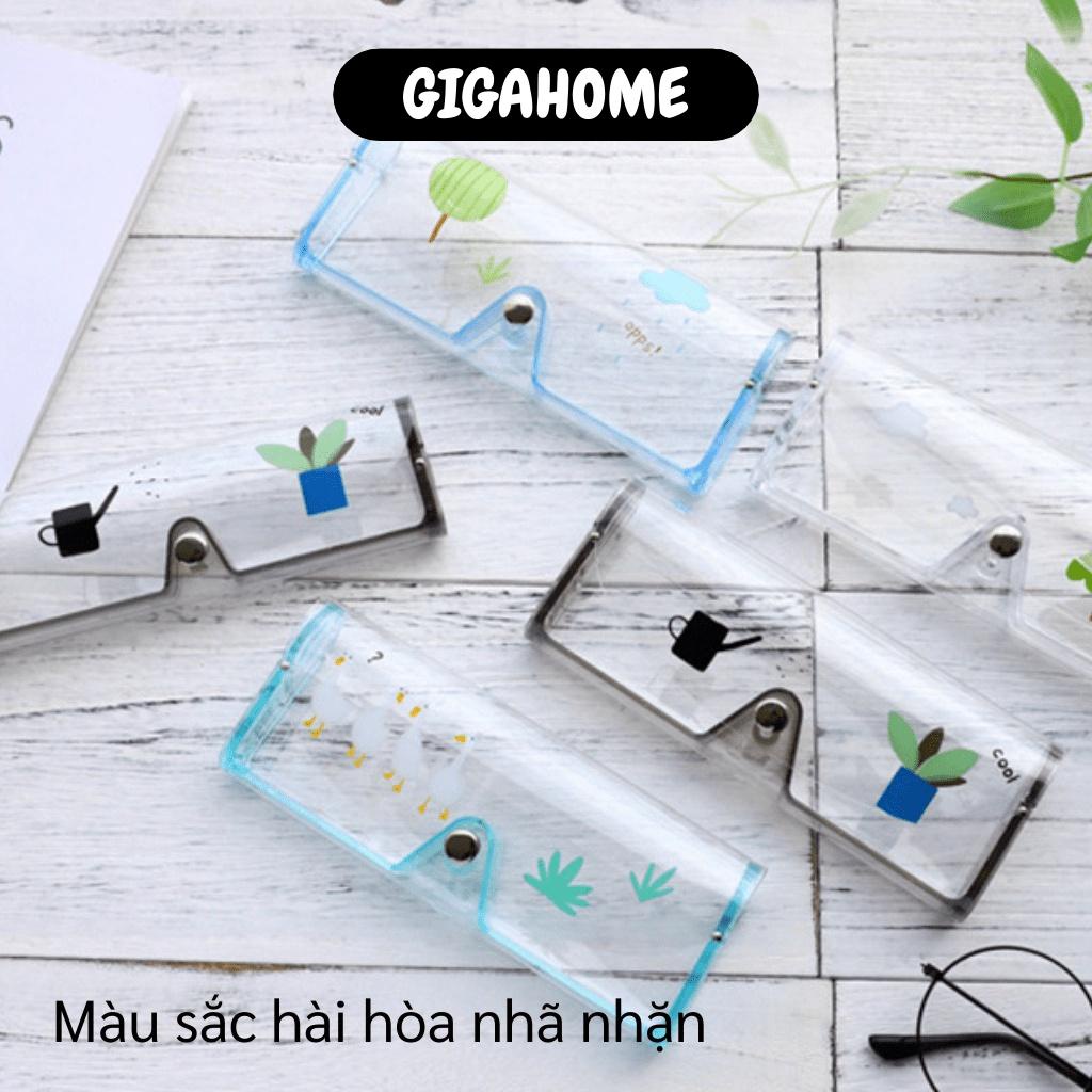 Hộp đựng kính GIÁ VỐN]Túi đựng kính trong suốt xinh xắn, an toàn, tiện dụng. 6769