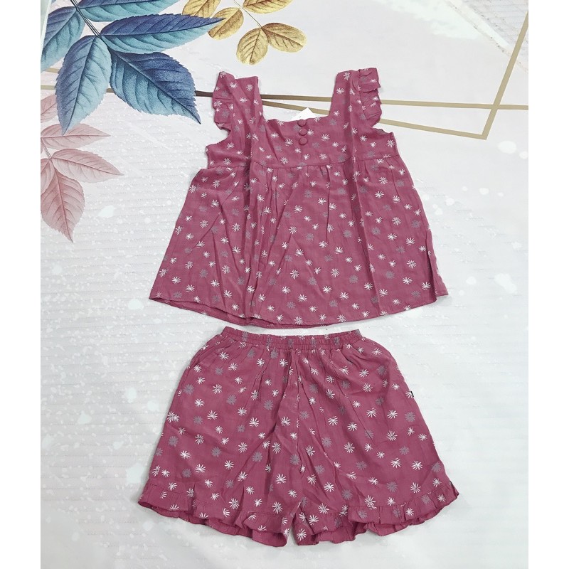 Đồ bộ đùi nữ tay cánh tiên  SALE LỚN 2 size vải kate thái mềm, mịn, mặc mát, thời trang.