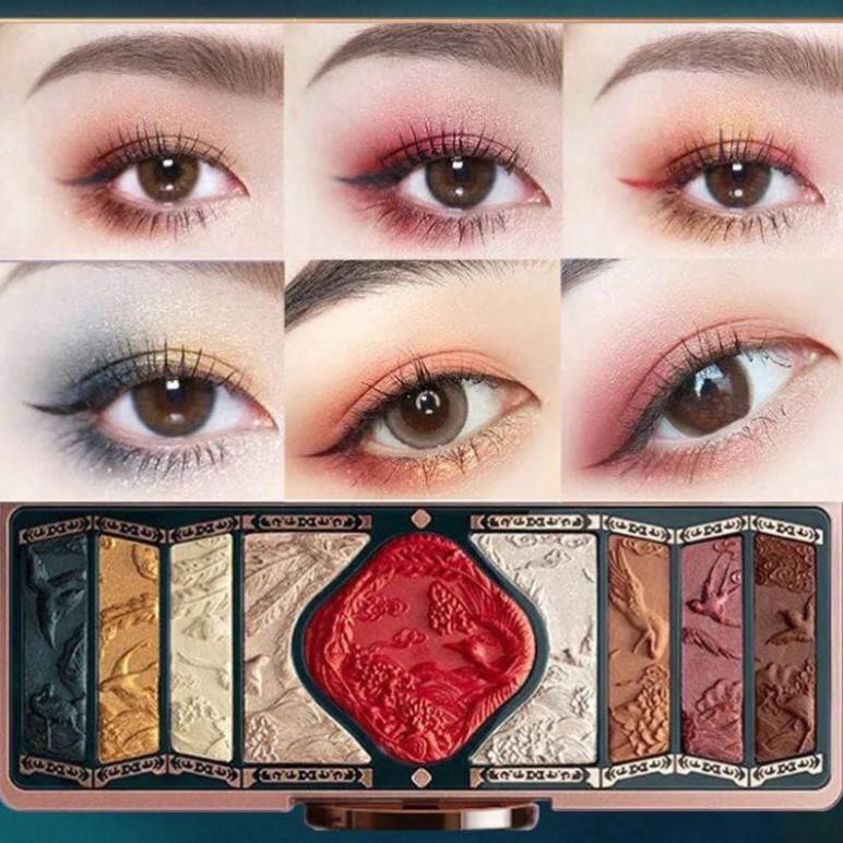 { Hàng Siêu Cấp } Phấn Mắt Nội Địa Trung- Bảng phấn mắt 9 màu sắc trọng(Hộp Đẹp Như Hình)-MS018 | BigBuy360 - bigbuy360.vn