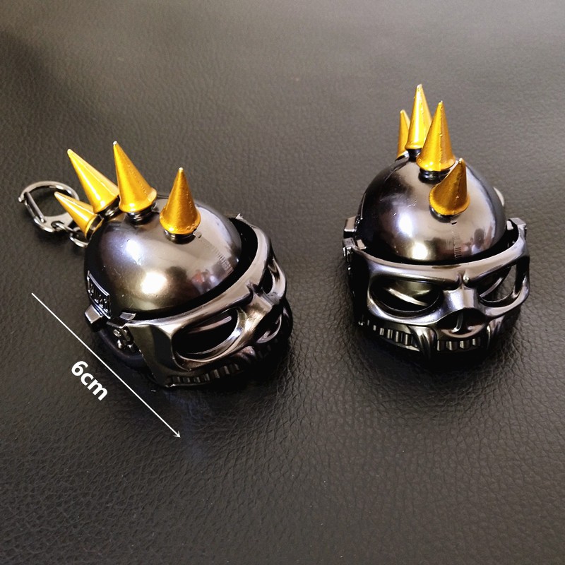 Móc Khóa Hình Nón Bảo Hiểm PUBG Cấp Độ 3 6CM