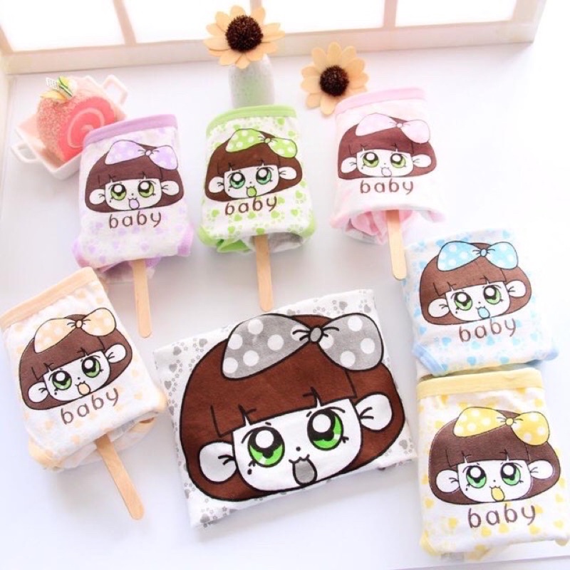 Quần lót nữ hoạt hình  họa tiết đáng yêu | BigBuy360 - bigbuy360.vn