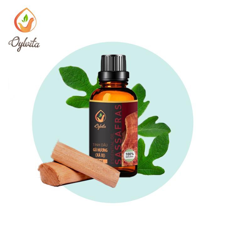 Tinh dầu xá xị gù hương nguyên chất Oylvita, giảm đau khớp, chữa ho, đuổi muỗi hiệu quả [Bluesky.Beauty]