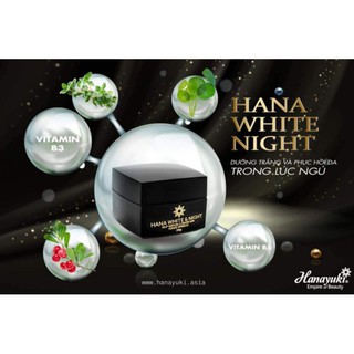 Kem Đêm Hanayuki - Hana white night