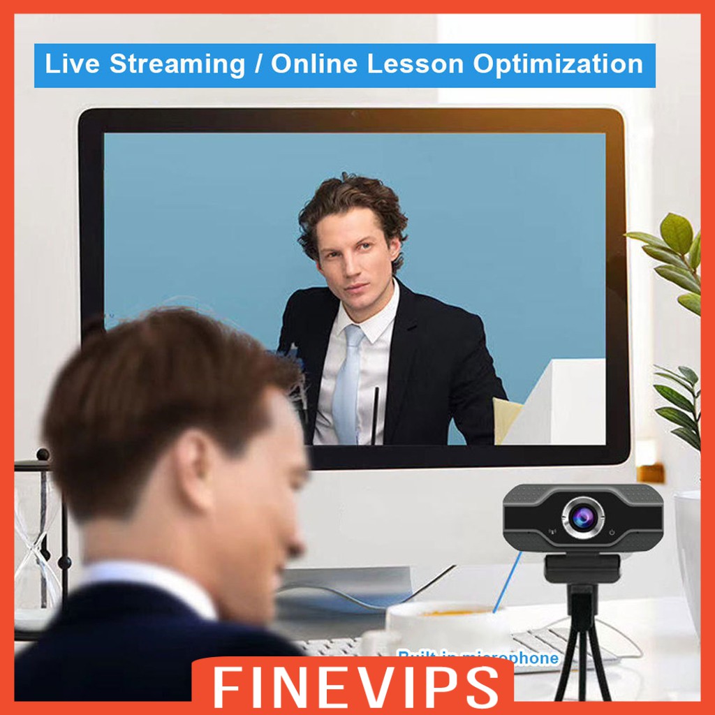 Webcam Hd Kết Nối Usb 2.0 Cho Máy Tính | BigBuy360 - bigbuy360.vn