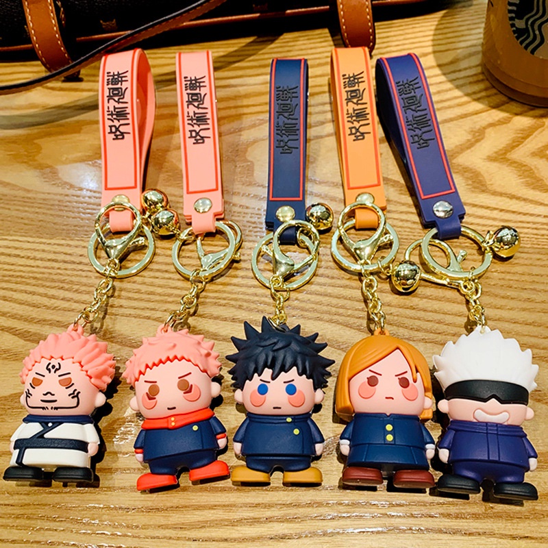 Móc Chìa Khóa Bằng Pvc Hình Nhân Vật Anime Jujutsu Kaisen