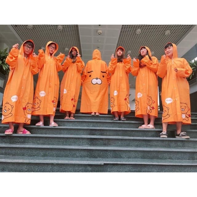 Áo Mưa Thái Lan Cute Tiện Lợi Kakao