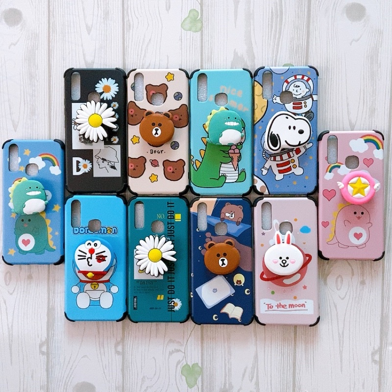 Ốp idm Hàn Quốc kèm pop Vivo Y11/Y12/Y15/U10/Y12S/Y20/Y20S/Y21/Y21S/Y51/Y53S