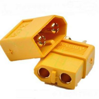 Bộ jack nguồn (đực +cái) chống nhầm cực cho motor bldc