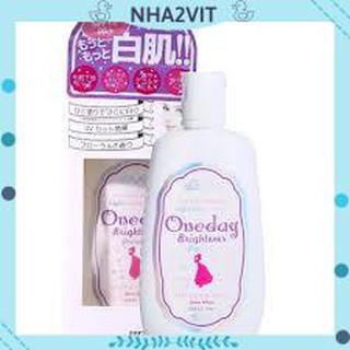 Lotion Dưỡng Trắng Da One day Brightener cao cấp màu tím