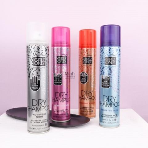 [CHÍNH HÃNG] Dầu Gội Khô Girlz Only 200ml_ Hương thơm ngọt ngào, làm bạn nổi bật giữa những buổi tiệc