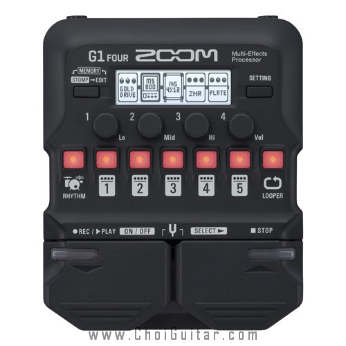 Zoom G1 FOUR - Hiệu ứng Guitar điện (Phơ)