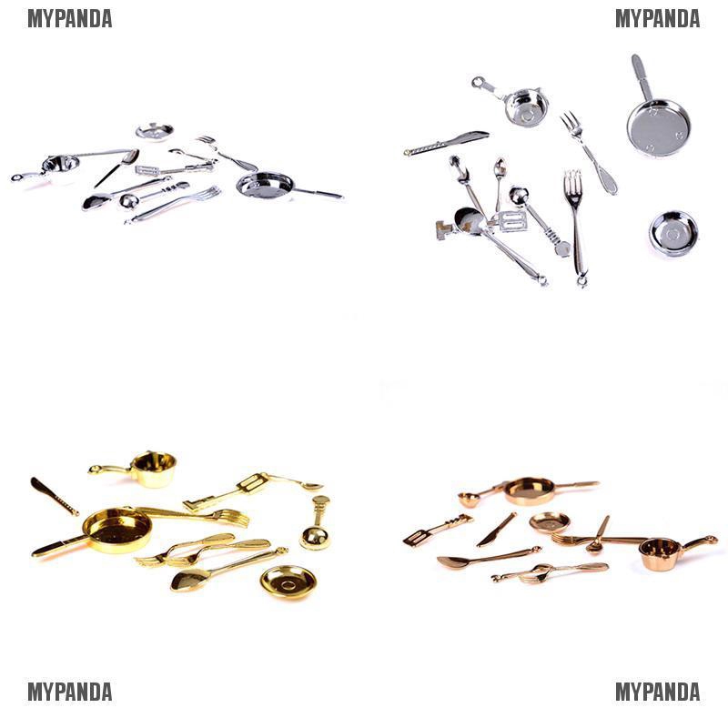 Set 11 phụ kiện trang trí nhà búp bê tỉ lệ 1 / 12