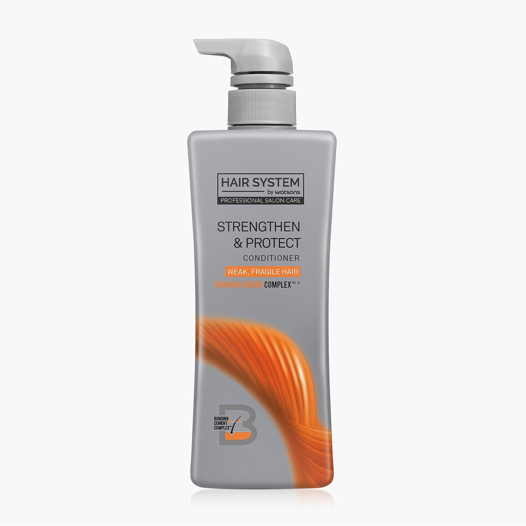 Dầu Xả Bảo Vệ Tóc Chắc Khỏe Hair System By Watsons 500ml