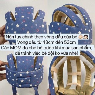 nón bảo hiểm em bé