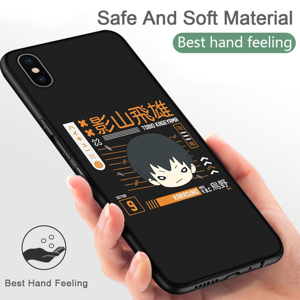 Ốp Điện Thoại Silicon Mềm Hình Haikyuu Karasuno High School Cho Iphone 5 5s Se X Xr Xs Max 6 6s 7 8 Plus | BigBuy360 - bigbuy360.vn