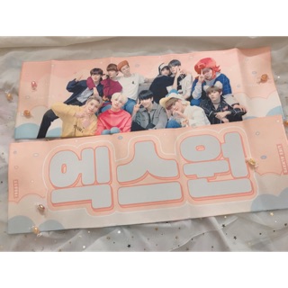 Slogan vải X1 (lỗi phản quang) - Tặng random sticker