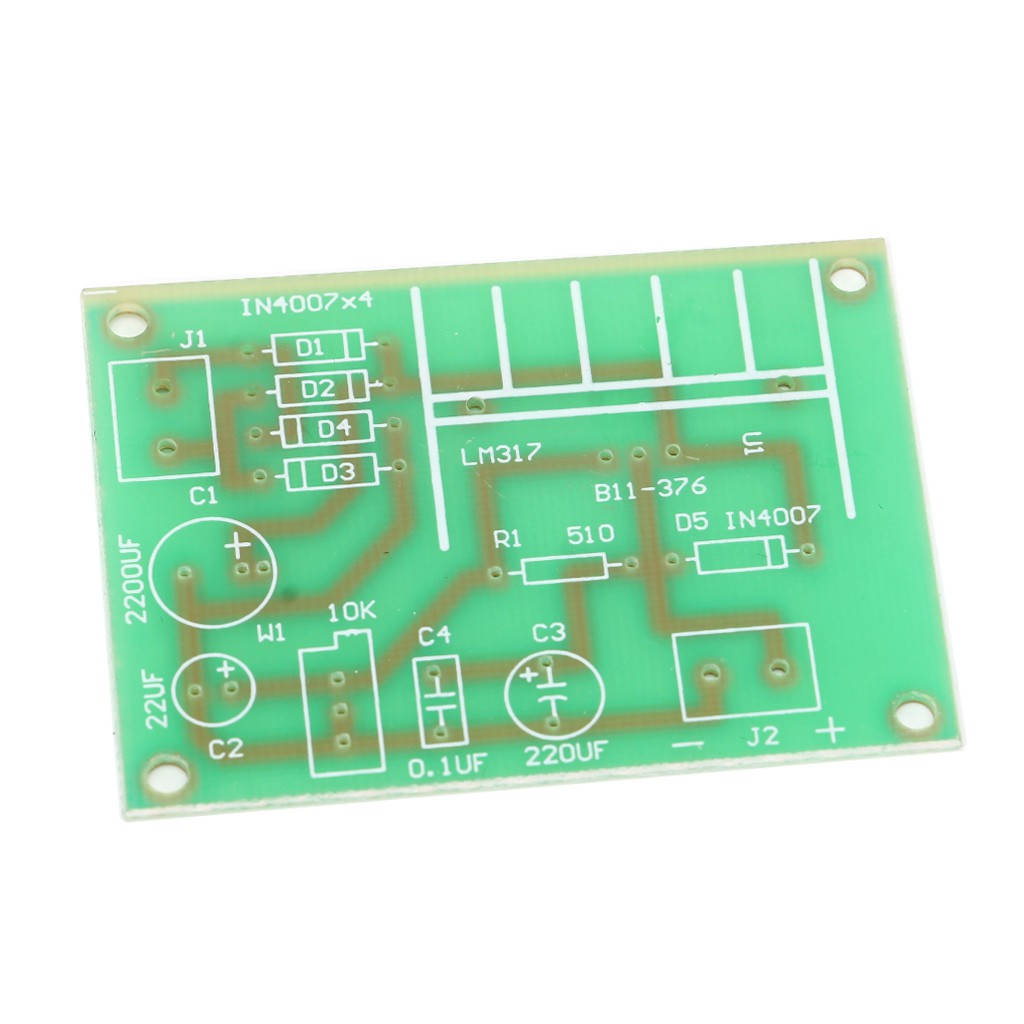 Bộ bo mạch chỉnh lưu điện AC DC Input LM317 tự làm