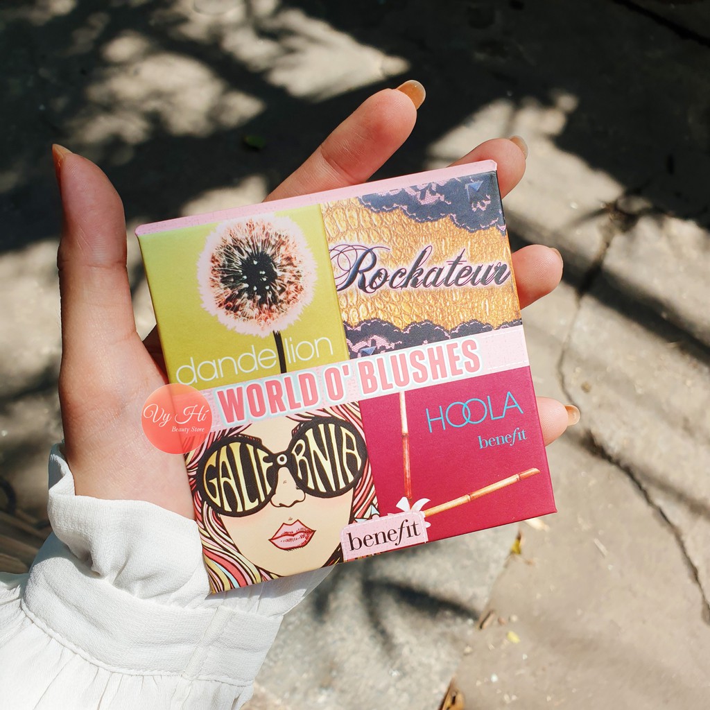 Bảng phấn Benefit World O' Blushes