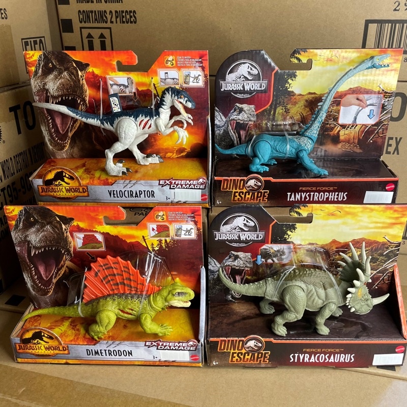 Jurassic World: Dominion Extreme Damage,Đồ chơi khủng long mới nhất 2022 chính hãng Mattel,dành cho trẻ 3 tuổi trở lên