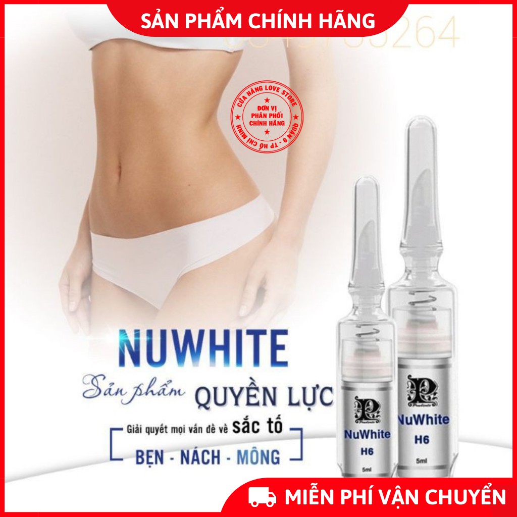 KEM GIẢM THÂM NÁM BẸN, NÁCH - MIBITI PRUDENTE NUWHITE H6 (5ml)