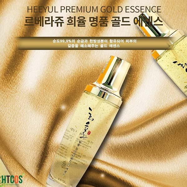Serum tinh chất vàng 24K Lebelage Heeyul Premium Gold Hàn Quốc - Dưỡng ẩm, chống lão hóa