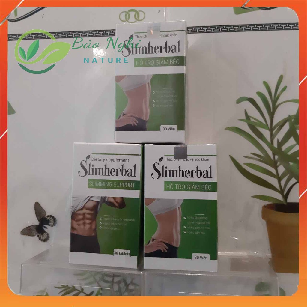 VIÊN UỐNG GIẢM CÂN SLIM HERBAL - Eo Thon Dáng Đẹp Cơ Thể Thanh Thóat Rạng Rỡ Làn Da - CHÍNH HÃNG HỘP 30 VIÊN | BigBuy360 - bigbuy360.vn