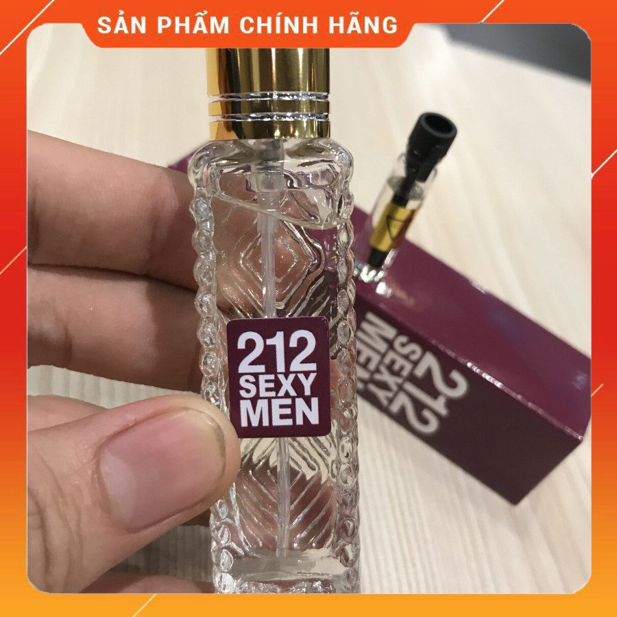 [Siêu Thơm] Nước Hoa Nam Nữ Thơm Lâu 212 Sexy Men 20ml Chuẩn Auth Hàng Cao Cấp Lưu hương 12 Giờ | Thế Giới Skin Care