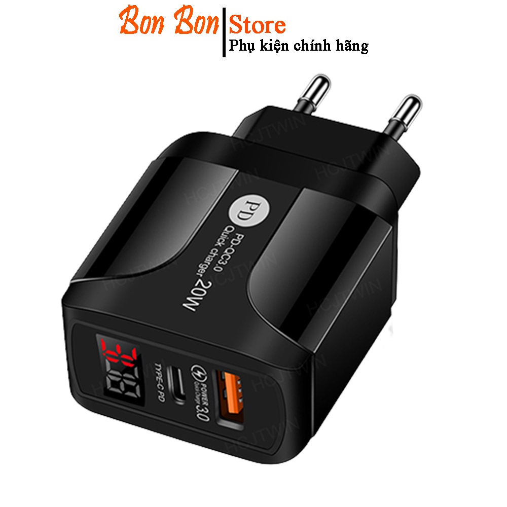 Củ sạc nhanh 20w bộ sạc điện thoại