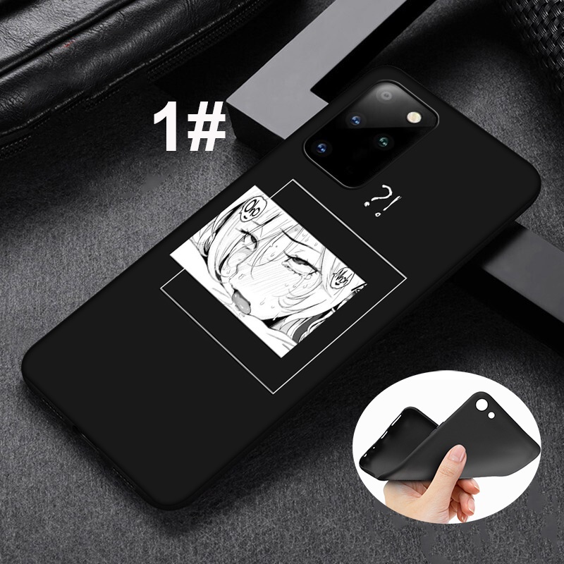 Ốp điện thoại silicon in hoạt hình Ahegao cho OPPO A15 A15s A5 A9 A8 A31 A32 A53