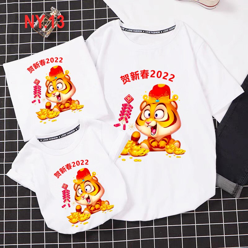 áo tết 2022 áo gia đình áo dạo phố áo in lễ 2022