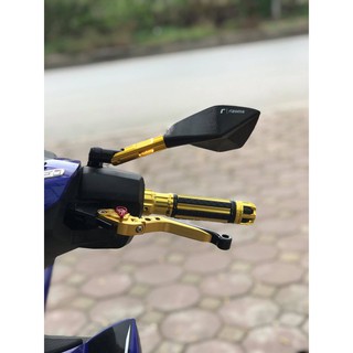 Kiếng 5 cạnh mặt gương xanh dương của Rizoma 2 màu