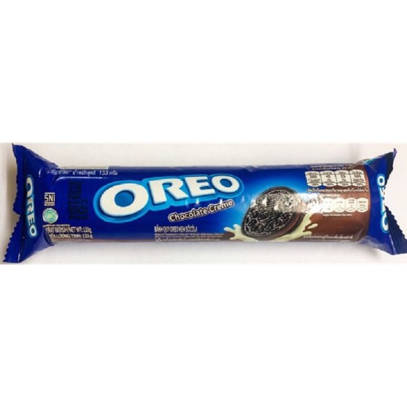 [ Mua nhiều hỗ trợ giảm giá] Bánh quy nhân kem vani và sô cô la Oreo gói 133g