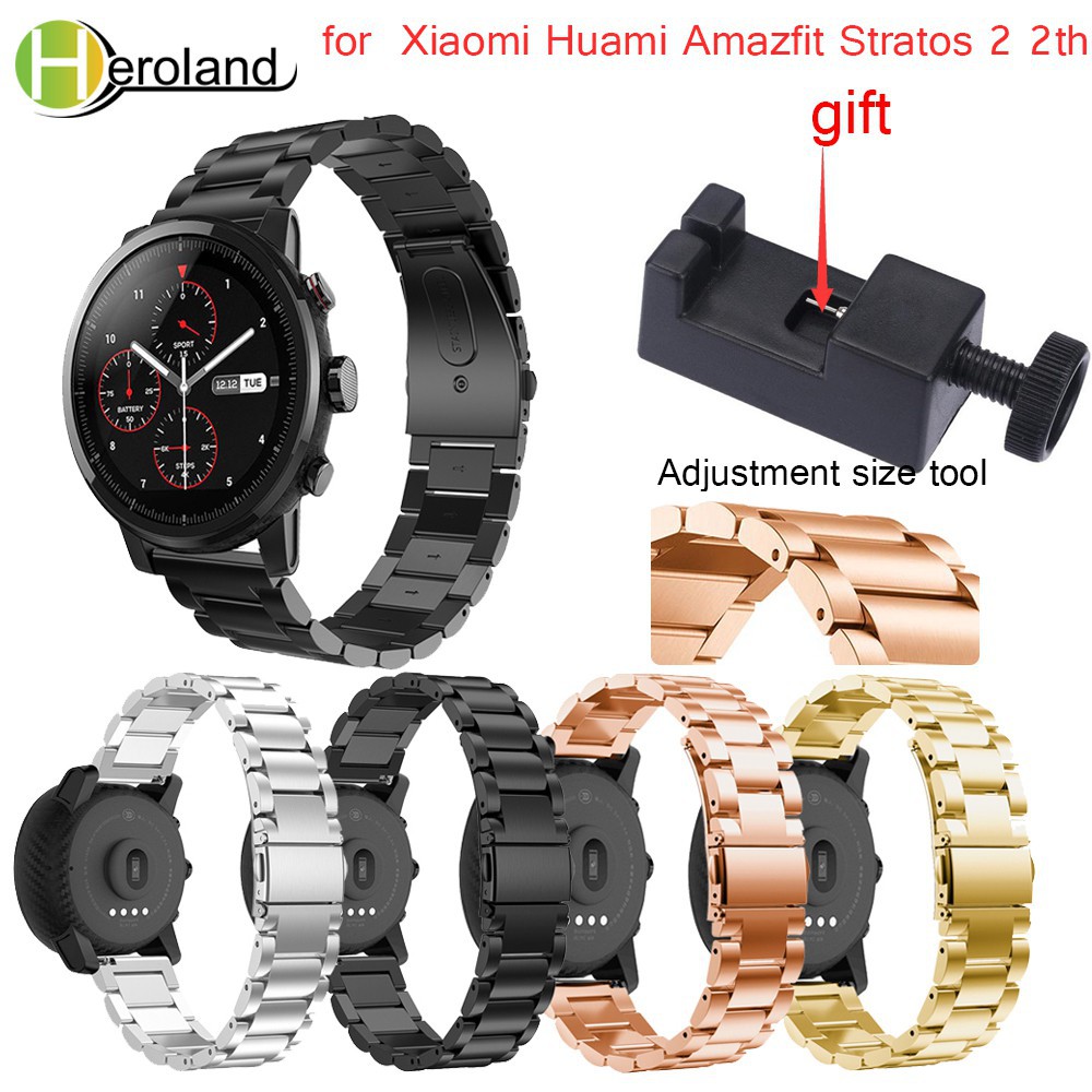 Vòng đeo tay cho đồng hồ Xiaomi Huami Amazfit Stratos 3 / 2 / 2s /Amazfit GTR 47mm strap 22mm