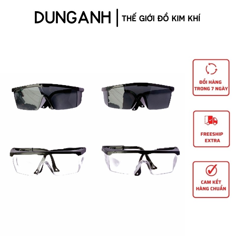 Kính bảo hộ Kim Khí Dung Anh kính chống bụi, chống tia UV cao cấp