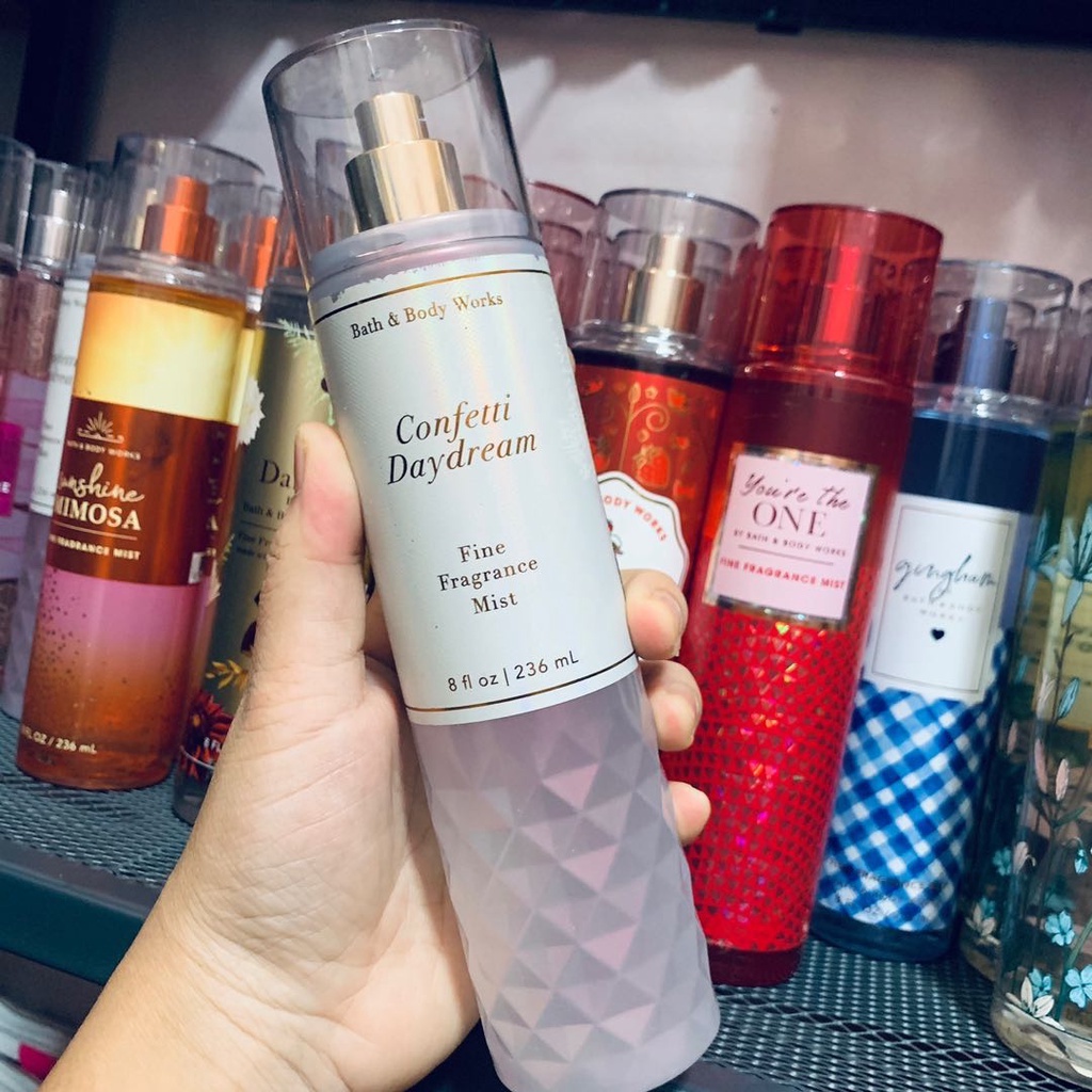 Body Mist 236ml Xịt thơm toàn thân Bath And Body Works thơm da, lưu hương lâu.