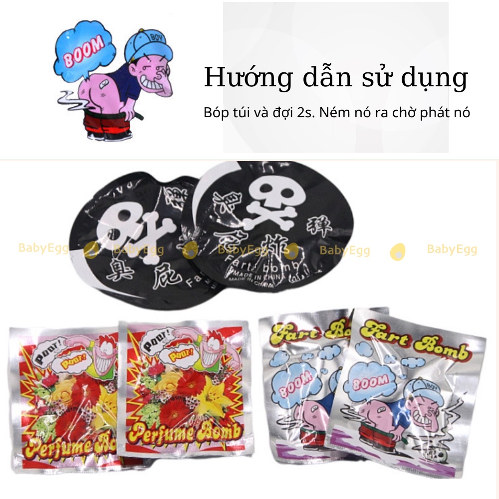 Túi boom thúi đồ chơi chọc ghẹo tuổi teen