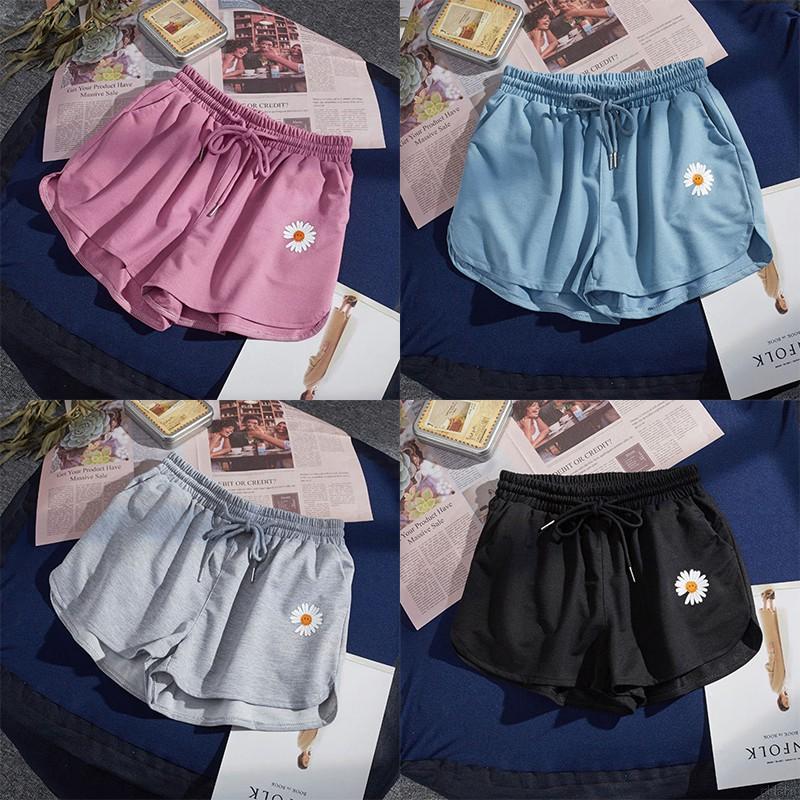 Quần Short Nữ Lưng Cao Thời Trang Hàn