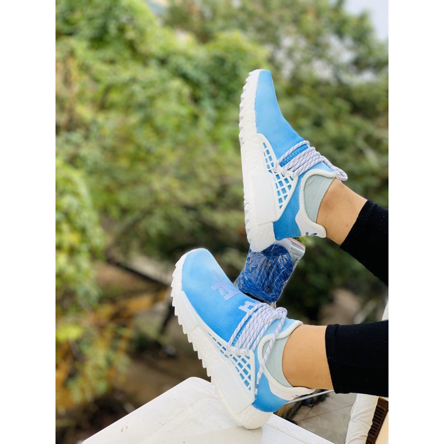 [ xả kho ] MiD  Giày human màu xanh biển