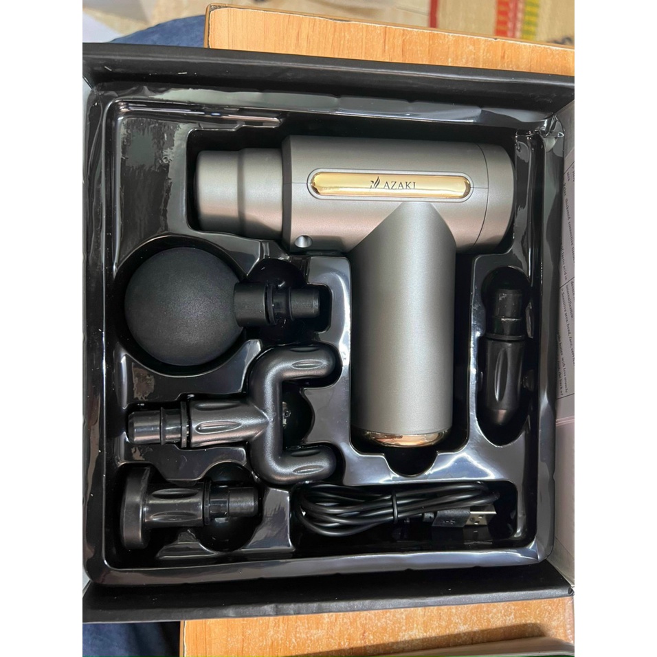 Máy massage 𝐀𝐳𝐚𝐤𝐢 𝐆𝟏𝟖𝟖 cầm tay thông minh- BH chính hãng 1 năm.