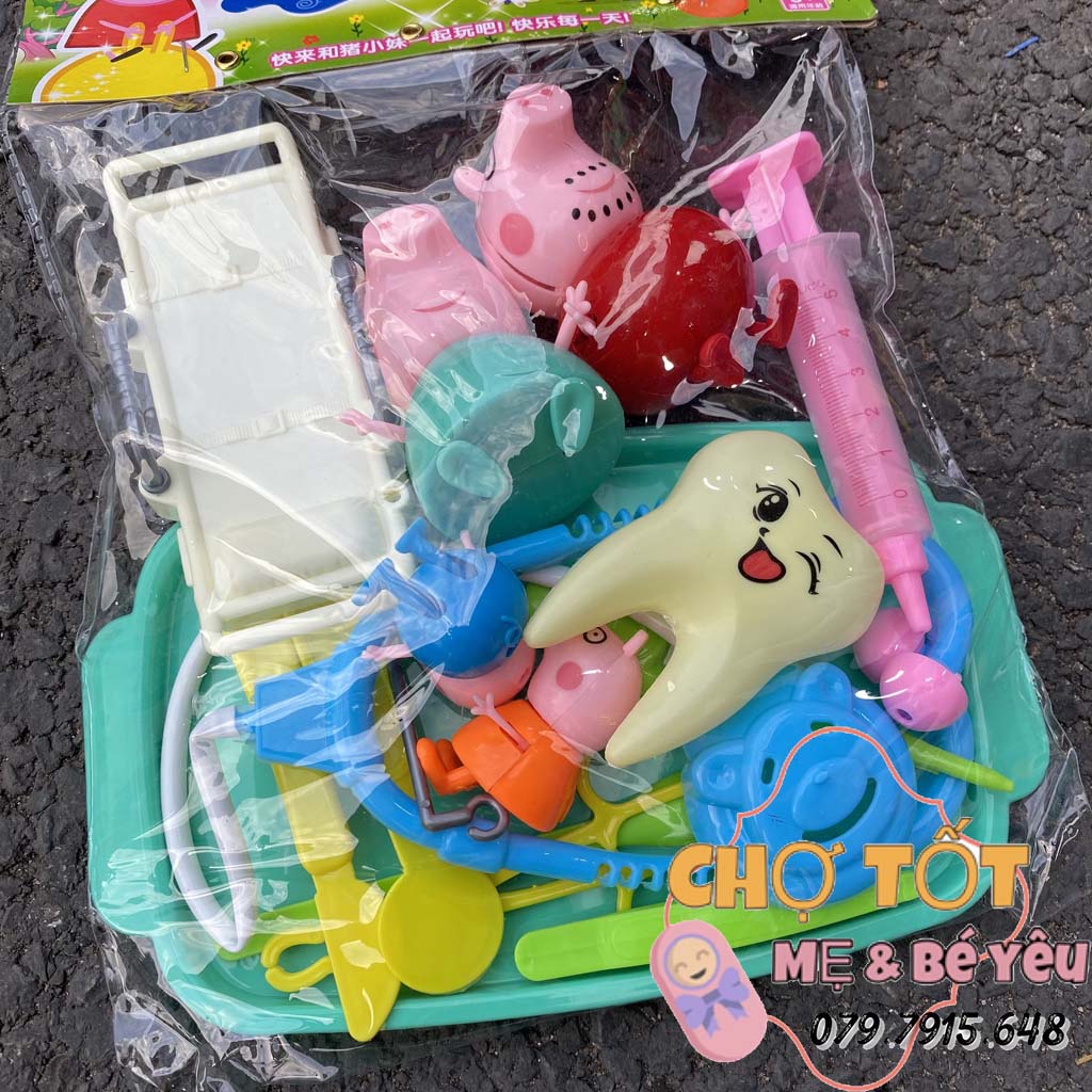 Đồ Chơi Bác Sĩ Heo Peppa Khám Răng