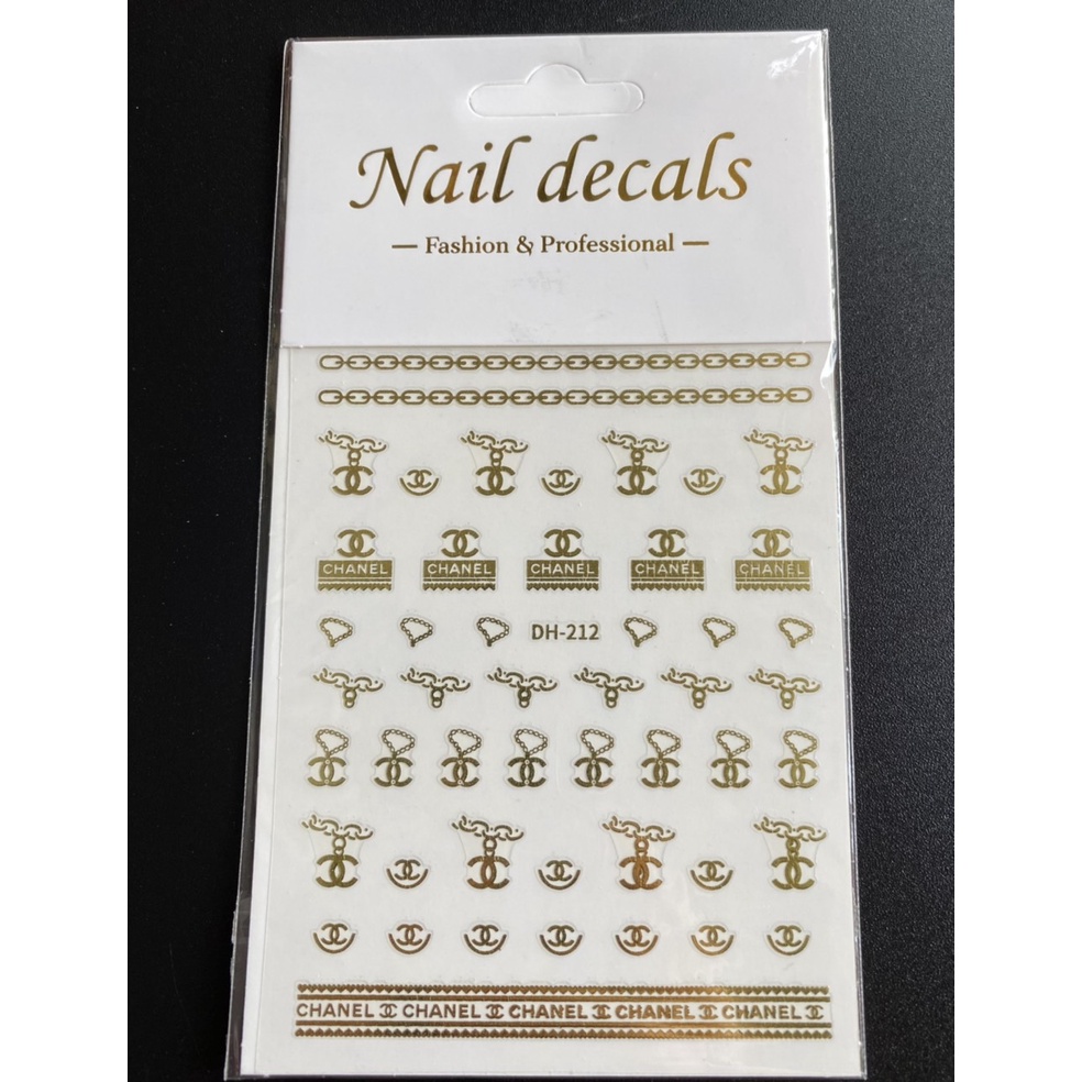Sticker Dán Móng Tay Nhiều Mẫu Khác Nhau